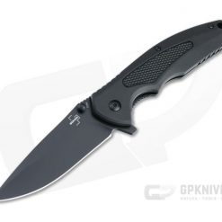 Boker Plus Gemini NGA Black D2 Rubber FRN Liner Lock Assisted Flipper 01BO507