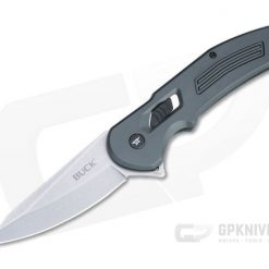 Buck 262 Hexam Assist Reverse Tanto Gray Aluminum SUR Lock Flipper 0262GYS