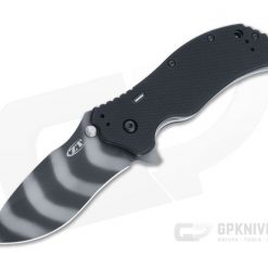 Zero Tolerance 0350 Tiger Stripe S30V Tritium Black G10 Assisted Flipper 0350TSTR