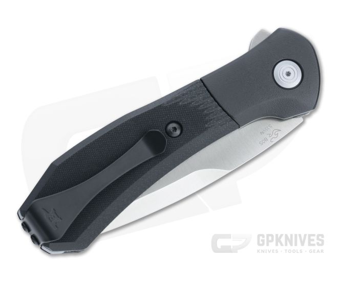 Buck 590 Paradigm Assisted Flipper S35VN Black G10 Bolster Lock Folding Knife 0590BKS - Image 2
