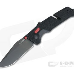 SOG Trident AT Black & Red Tanto PVD D2 Black GRN AT-XR Lock Assisted Folder 11-12-04-57