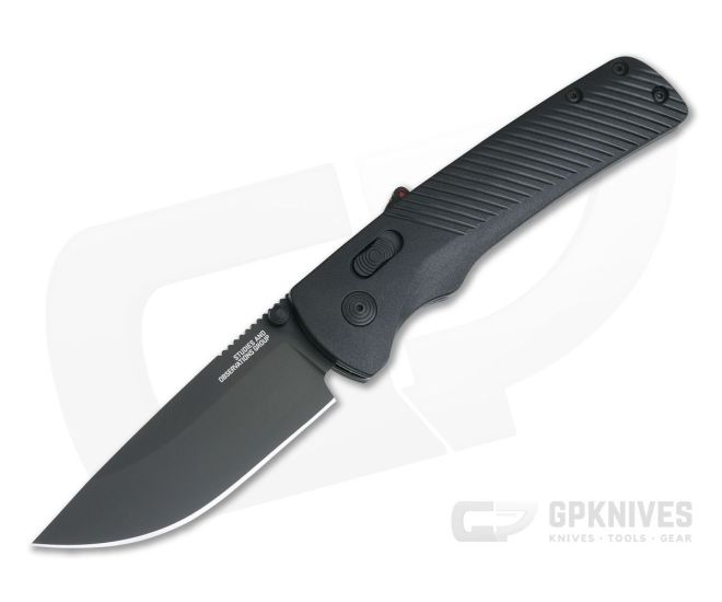 SOG Flash AT Blackout Plain PVD D2 AT-XR Lock Assisted Folder 11-18-01-57