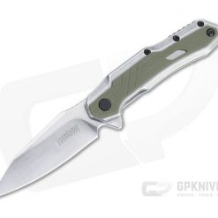 Kershaw Salvage Reverse Tanto Olive GFN Assisted Frame Lock Flipper 1369