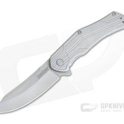 Kershaw Husker Stonewashed Upswept Assisted Frame Lock Flipper 1380