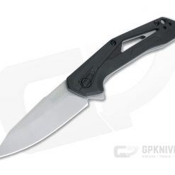 Kershaw Airlock Stonewashed Reverse Tanto Black GFN Assisted Liner Lock Flipper 1385