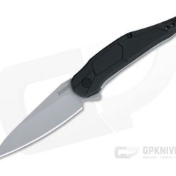 Kershaw Lightyear Blasted Drop Point Black GFN Assisted Liner Lock Flipper 1395