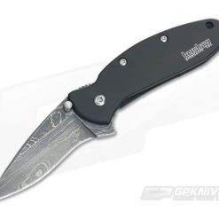 Kershaw Scallion Damascus Assisted Flipper Black DLC 1620DAMCKT