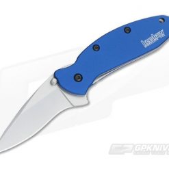 Kershaw Scallion Navy Blue Assisted Flipper 1620NB