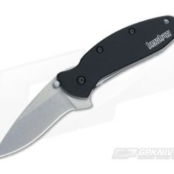 Kershaw Scallion Stonewash Black Handle 1620SWBLK