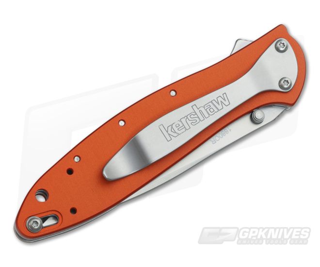 Kershaw Leek Orange Assisted Flipper 1660OR - Image 2