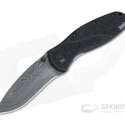 Kershaw Blur Damascus Black Speed Safe Assisted Folder 1670BLKDAM
