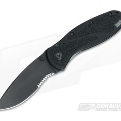 Kershaw Black Tactical Blur Glassbreaker Serrated Blade 1670GBBLKST