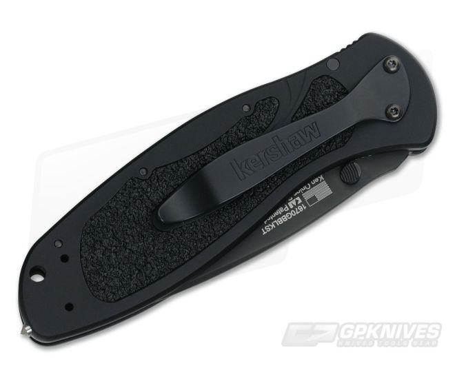 Kershaw Black Tactical Blur Glassbreaker Serrated Blade 1670GBBLKST - Image 2