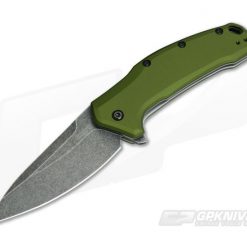 Kershaw Link Olive Green Blackwash USA Flipper 1776OLBW