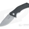 Kershaw Knockout Carbon Fiber Handle Stonewash M390 Blade 1870CFM390