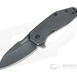 Kershaw Gravel BlackWash Reverse Tanto Assisted Frame Lock Flipper 2065