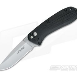 Gerber US-Assist Button Lock Black GFN Folding Knife 30-001206N