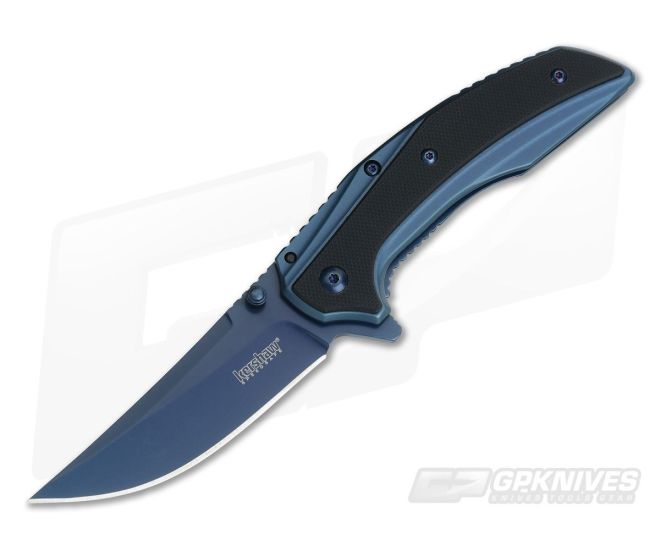 Kershaw Outright Blue PVD Assisted Frame Lock Flipper 8320