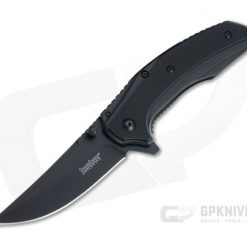 Kershaw Outright Trailing Point Black PVD Assisted Frame Lock Flipper 8320BLK