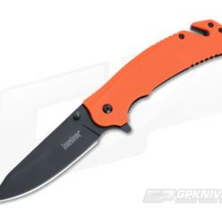 Kershaw Barricade SpeedSafe Orange Black Flipper 8650