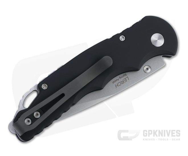 Protech Tactical Response TR-5 Lerch Spring Assist Stonewashed S35VN Button Lock Folder TR-5 SA.1 - Image 2