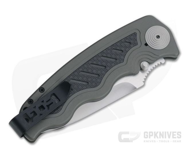 SOG Zoom Spear Point Satin S30V Carbon Fiber Inlaid Aluminum Button Lock Assisted Folder ZM1018-BX - Image 2