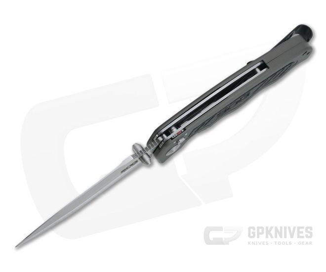 SOG Zoom Spear Point Satin S30V Carbon Fiber Inlaid Aluminum Button Lock Assisted Folder ZM1018-BX - Image 3